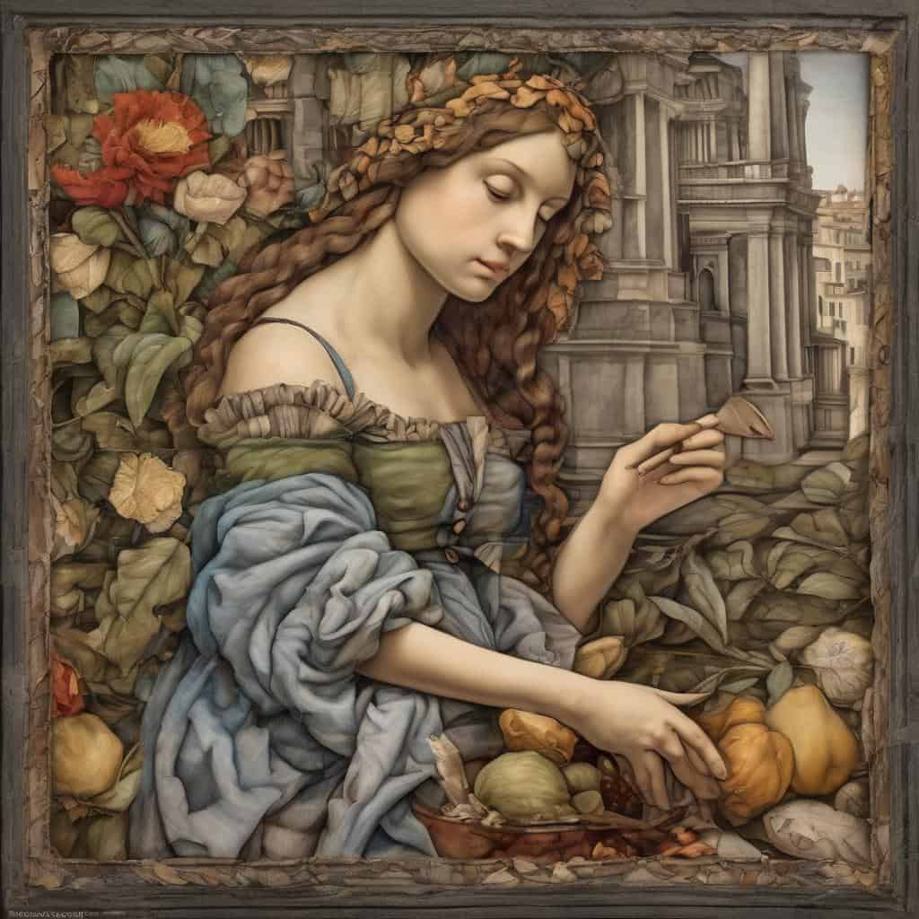 Άγγελος Μαρίας ΚΡΙΒΈΛΛΙ – Ο Δεξιοτεχνικός Πορτραίτιστας, Η Κλασική Γραμμή