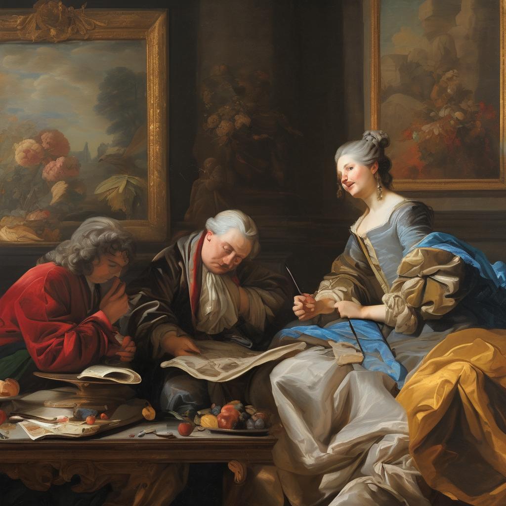 Οι τεχνικές που χρησιμοποίησε ο Frans van LOO